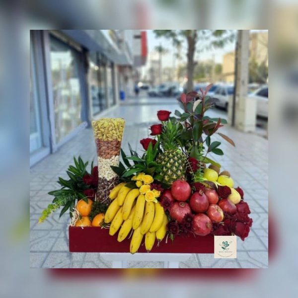 سبد گل تبریک کد 4045 – گل اور