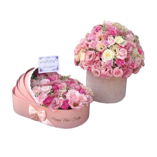 گهواره و باکس گل نفس