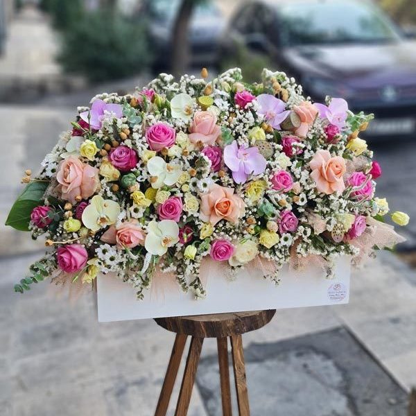 باکس گل جاینت کد 604 - گل فروشی آنلاین رزگاردن
