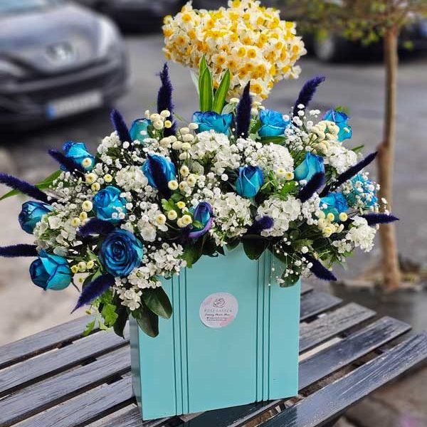 باکس گل رز کد 783 - گل فروشی آنلاین رزگاردن