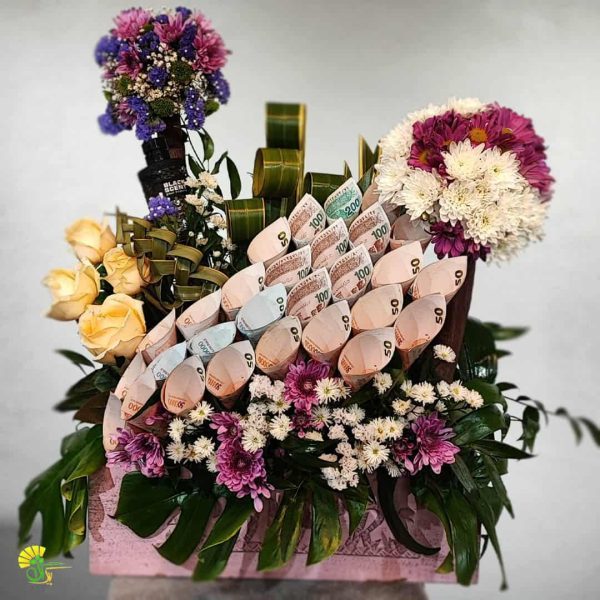 ظرف شیشه ای رز 1001
