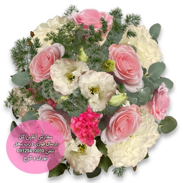 باکس گل یک‌طرفه طرح عروسک